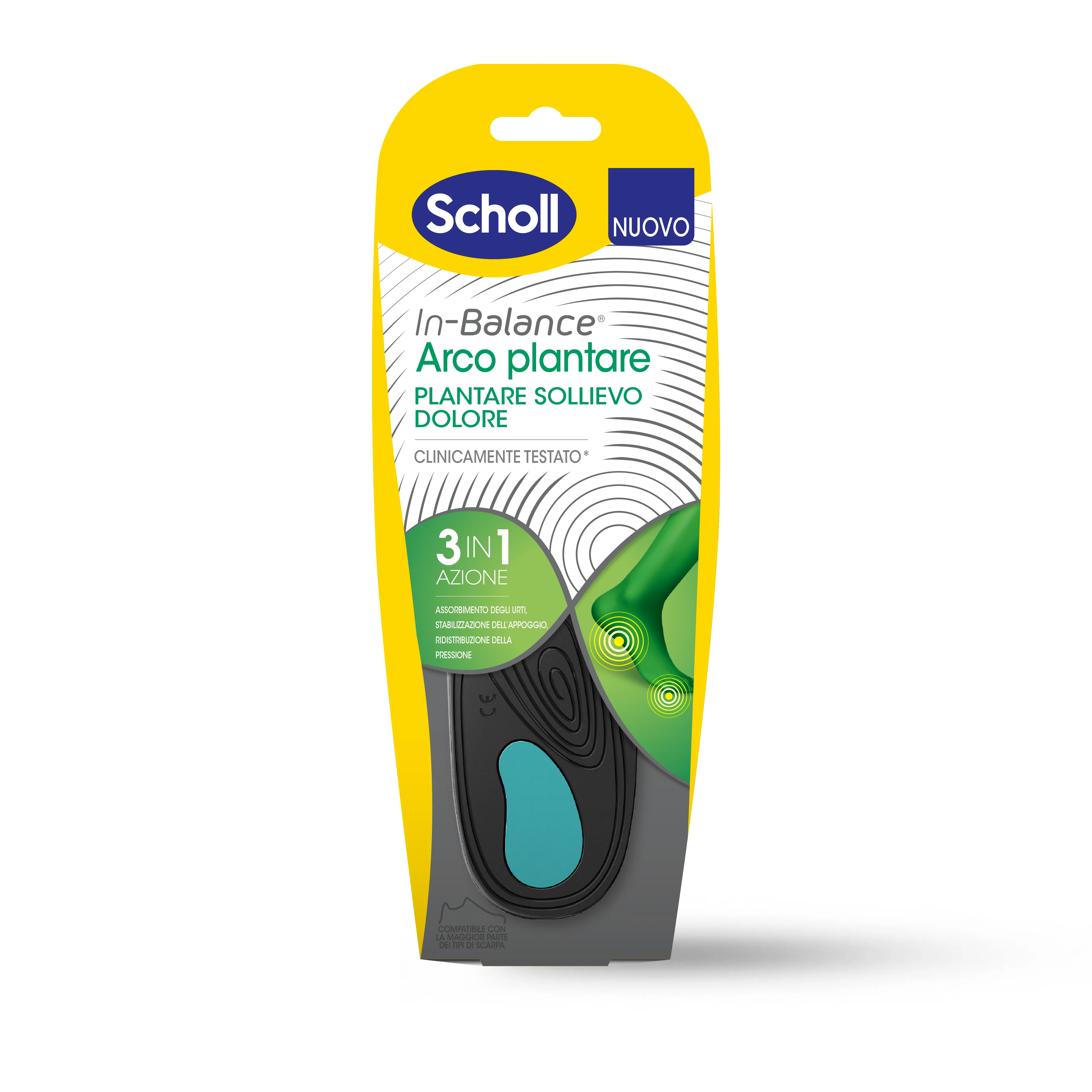 Solette e plantari in gel e memory foam